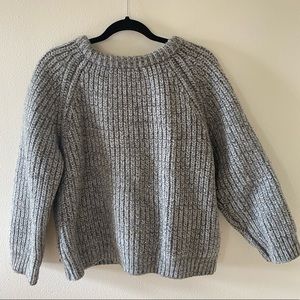 Hand knit Cornish wool jumper
